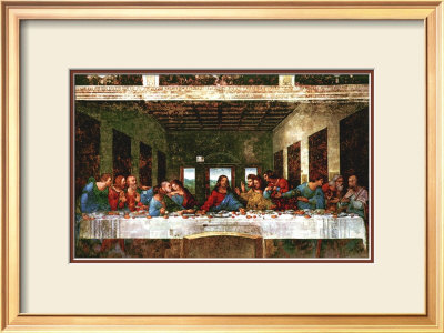 Last Supper Framed Print Last Supper Framed Print