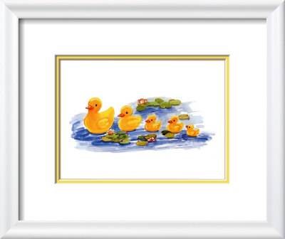 All in a Row Framed Print All in a Row Framed Print