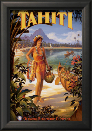 Tahiti Framed Print Tahiti Framed Print