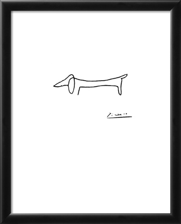 The Dog Framed Print The Dog Framed Print