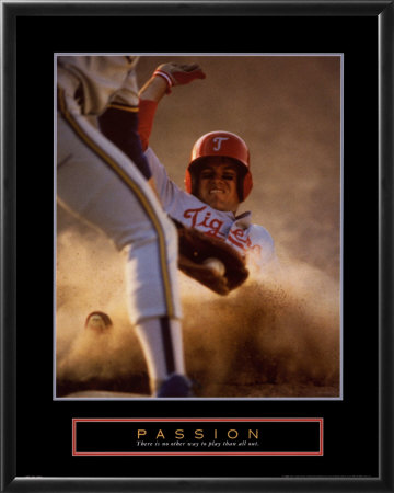 Passion - Baseball Framed Print Passion - Baseball Framed Print