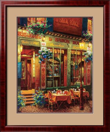Le Baron Rouge Framed Print Le Baron Rouge Framed Print