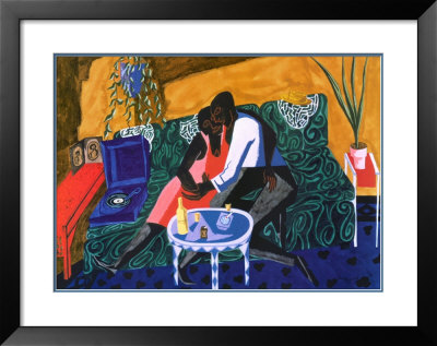 The Lovers, 1946 Framed Print The Lovers, 1946 Framed Print