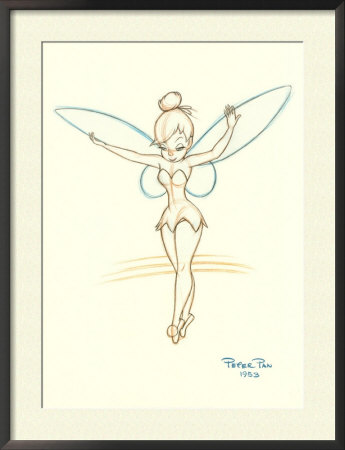 Tinker Bell Framed Print Tinker Bell Framed Print