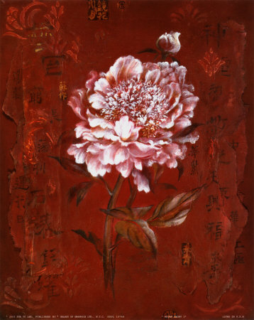 Asian Peony I Print Asian Peony I Print