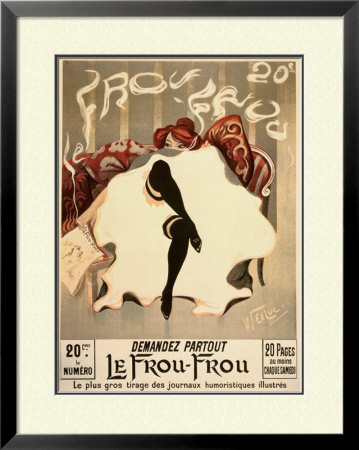 Le Frou-Frou Framed Print Le Frou-Frou Framed Print