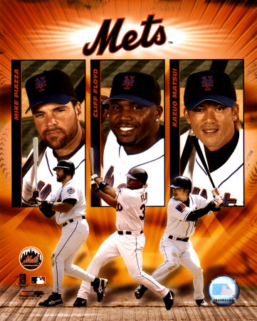 2004 Mets "Big 3" ©Photofile Photograph 2004 Mets "Big 3" ©Photofile Photograph