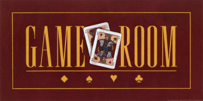 Game Room Print Game Room Print