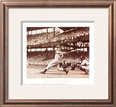 Joltin' Joe DiMaggio Framed Print Joltin' Joe DiMaggio Framed Print