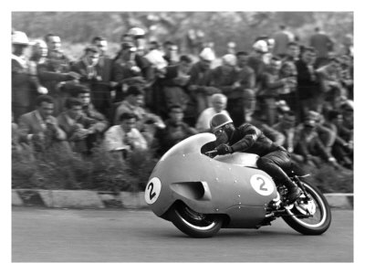 Guzzi GP Motorcycle Giclee Print Guzzi GP Motorcycle Giclee Print