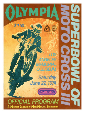 Superbowl of Motorcross III Giclee Print Superbowl of Motorcross III Giclee Print