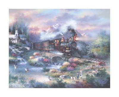 Spring Creek Express Print Spring Creek Express Print