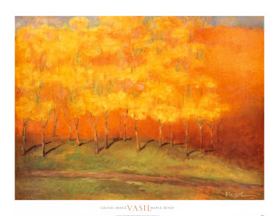 Maple Road Print Maple Road Print
