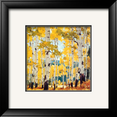 September Aspen Framed Print September Aspen Framed Print