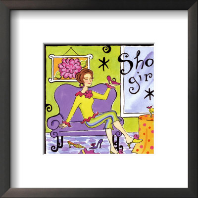 Shopping Framed Print Shopping Framed Print