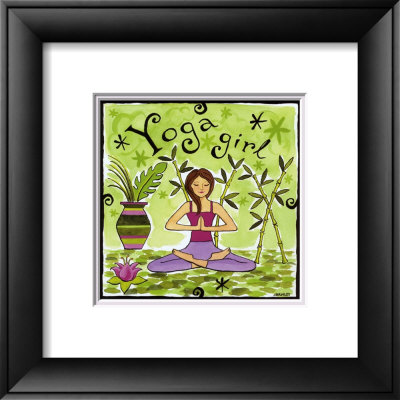 Yoga Girl Framed Print Yoga Girl Framed Print