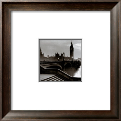 Bridge With Big Ben Framed Print Bridge With Big Ben Framed Print