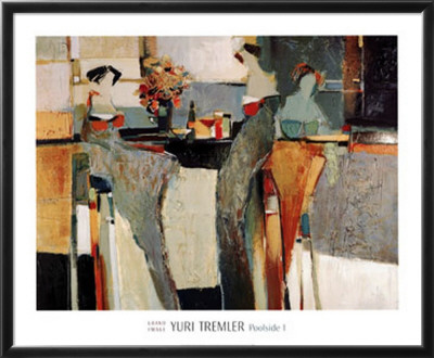 Poolside I Framed Print Poolside I Framed Print