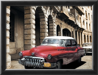 Cuban Cars I Framed Print Cuban Cars I Framed Print