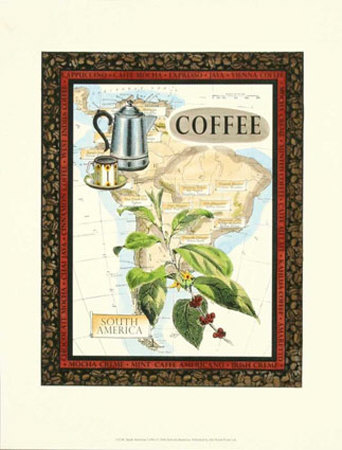 South American Coffee Print South American Coffee Print