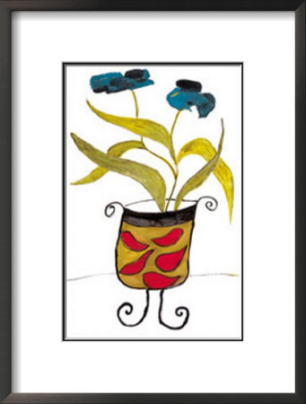 Bistro Floral Two Framed Print Bistro Floral Two Framed Print