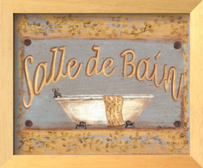 Salle de Bain Framed Print Salle de Bain Framed Print