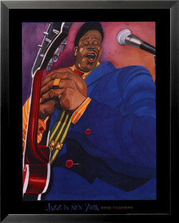 Jazz in New York Framed Print Jazz in New York Framed Print