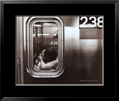 Urban Romance Framed Print Urban Romance Framed Print