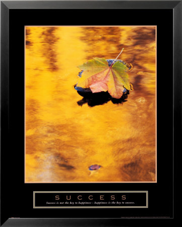 Success - Autumn Leaf Framed Print Success - Autumn Leaf Framed Print