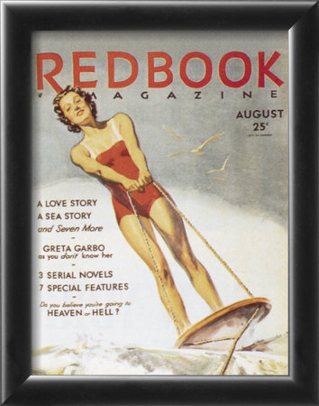 Redbook I V, August 1933 Framed Print Redbook I V, August 1933 Framed Print