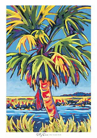 Pine Island Palm Print Pine Island Palm Print