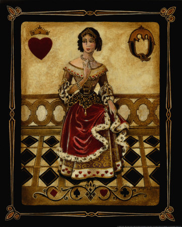 Harlequin Queen Print Harlequin Queen Print