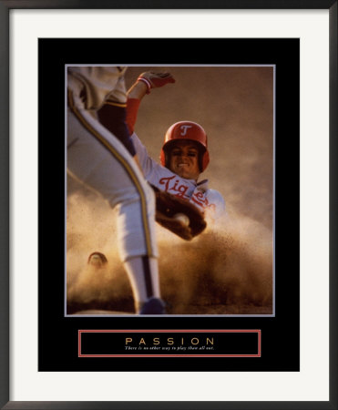 Passion - Baseball Framed Print Passion - Baseball Framed Print