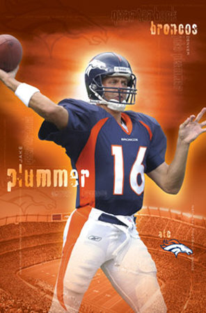 Jake Plummer Poster Jake Plummer Poster