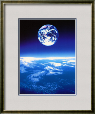 The Earth Framed Print The Earth Framed Print