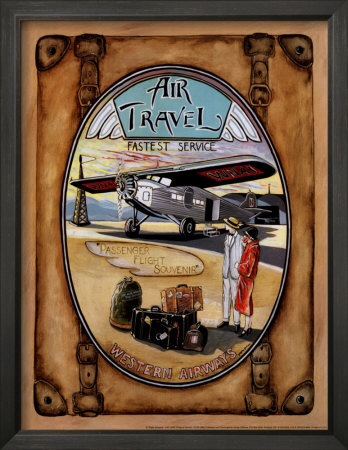 Flight Souvenir Framed Print Flight Souvenir Framed Print