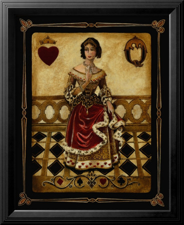 Harlequin Queen Framed Print Harlequin Queen Framed Print