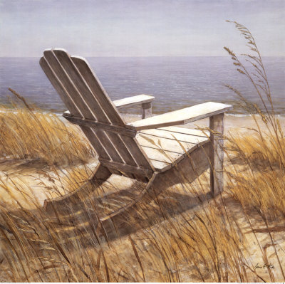 Shoreline Chair Print Shoreline Chair Print