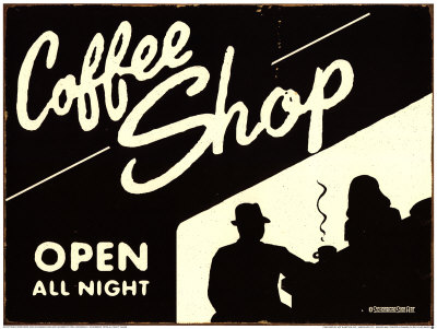 Open All Night Print Open All Night Print
