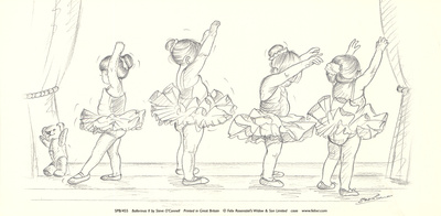 Ballerinas II Print Ballerinas II Print