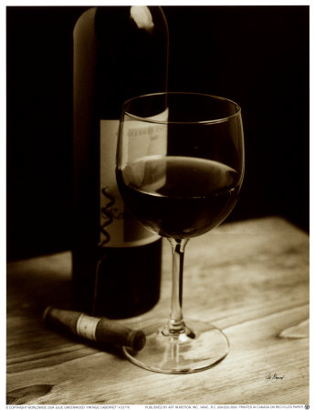 Vintage Cabernet Print Vintage Cabernet Print