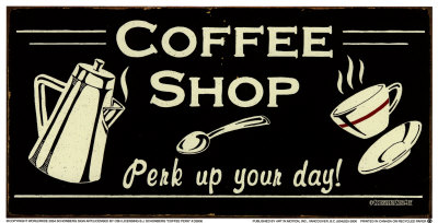 Coffee Perk Print Coffee Perk Print