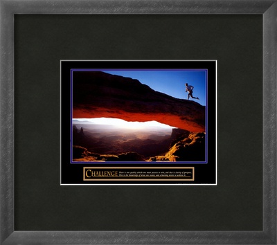 Challenge - Runner Framed Print Challenge - Runner Framed Print