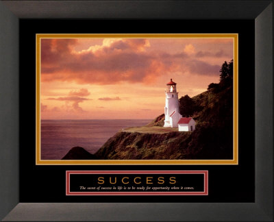 Success - Lighthouse Framed Print Success - Lighthouse Framed Print
