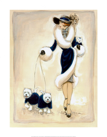 Wild Westies III Print Wild Westies III Print