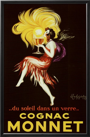 Cognac Monnet Framed Poster Cognac Monnet Framed Poster
