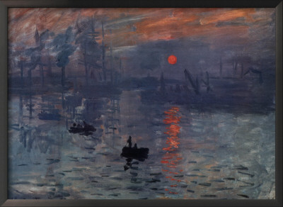 Impression, Sunrise Framed Print Impression, Sunrise Framed Print