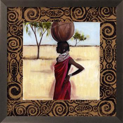 Water Carrier Framed Print Water Carrier Framed Print