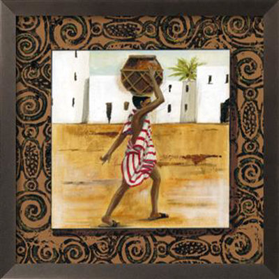 Off to Market Framed Print Off to Market Framed Print