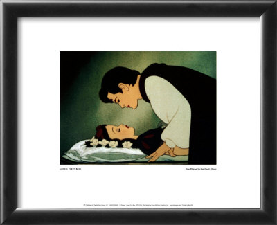 Love's First Kiss Framed Print Love's First Kiss Framed Print